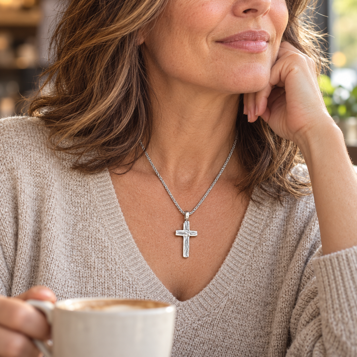 *NEW RELEASE - The Weathered Cross - Sterling Silver