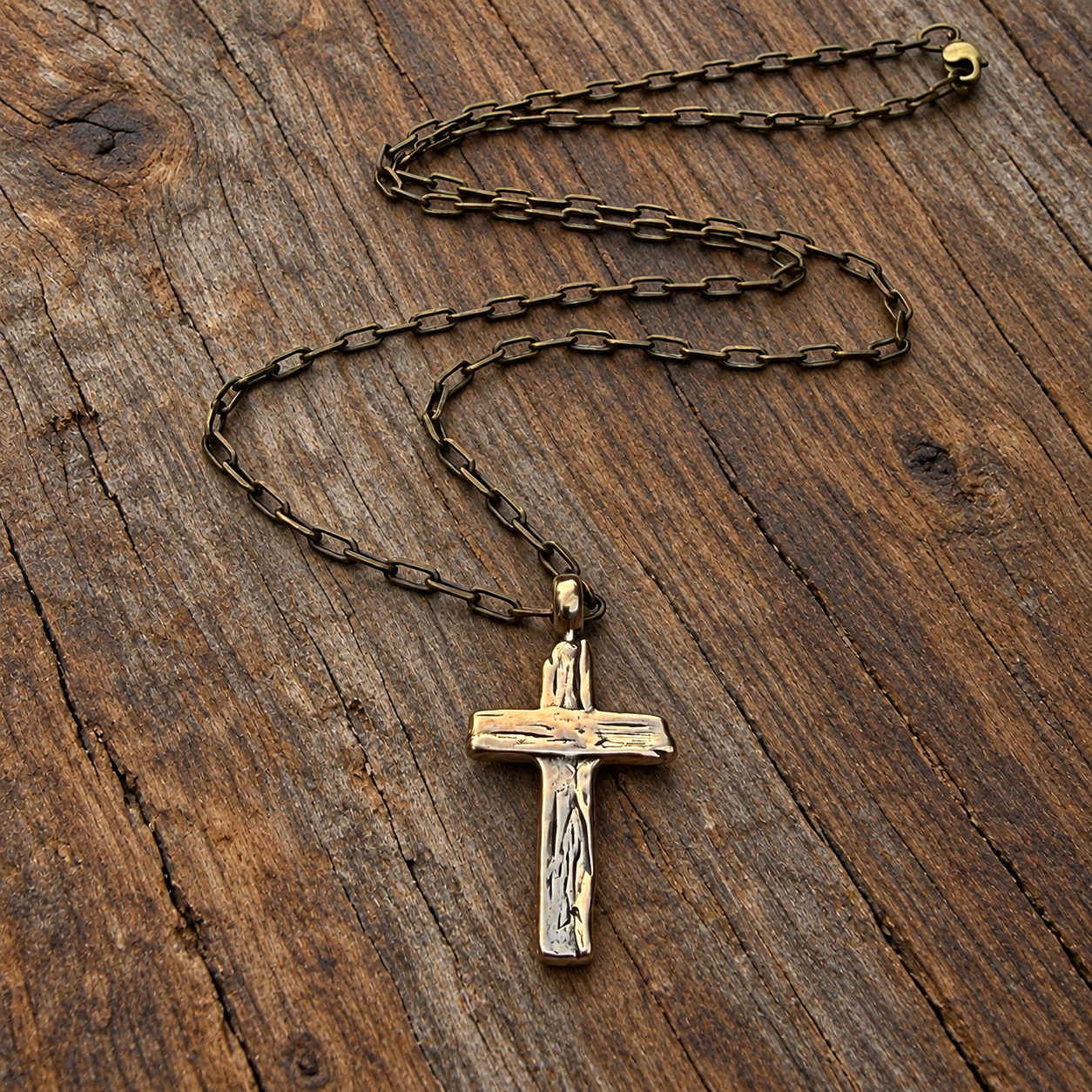 *NEW RELEASE - The Weathered Cross - Bronze