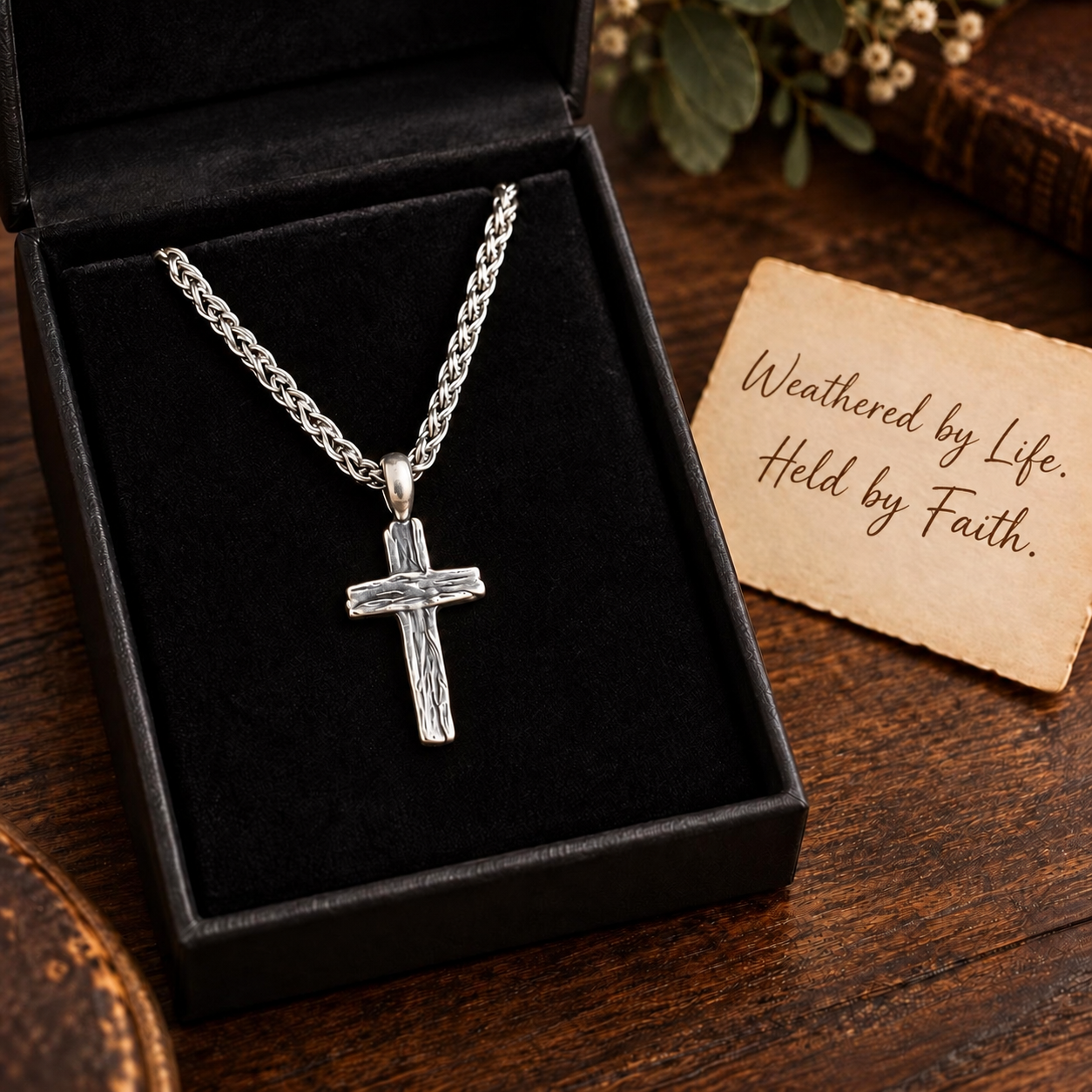 *NEW RELEASE - The Weathered Cross - Sterling Silver