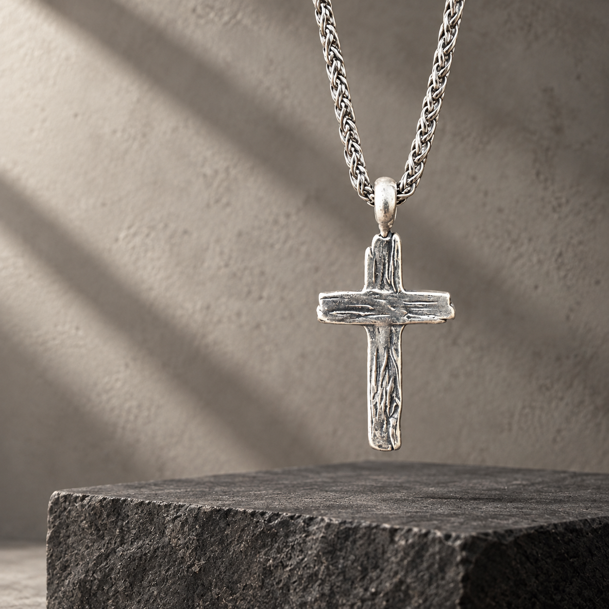 *NEW RELEASE - The Weathered Cross - Sterling Silver