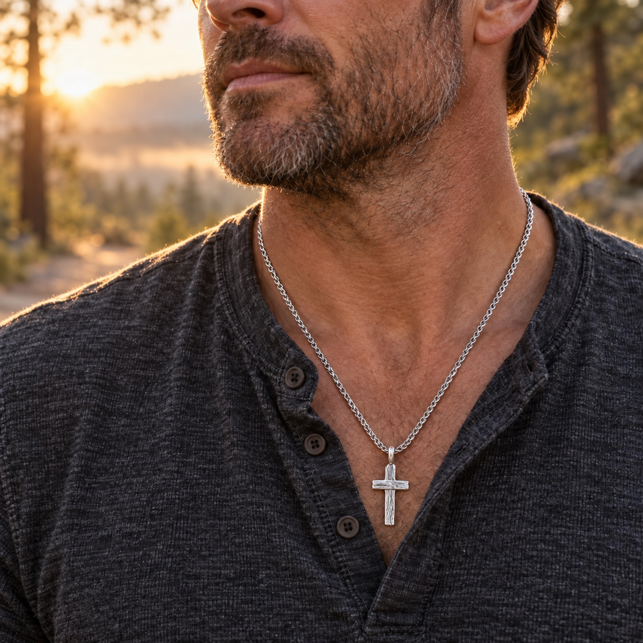 *NEW RELEASE - The Weathered Cross - Sterling Silver