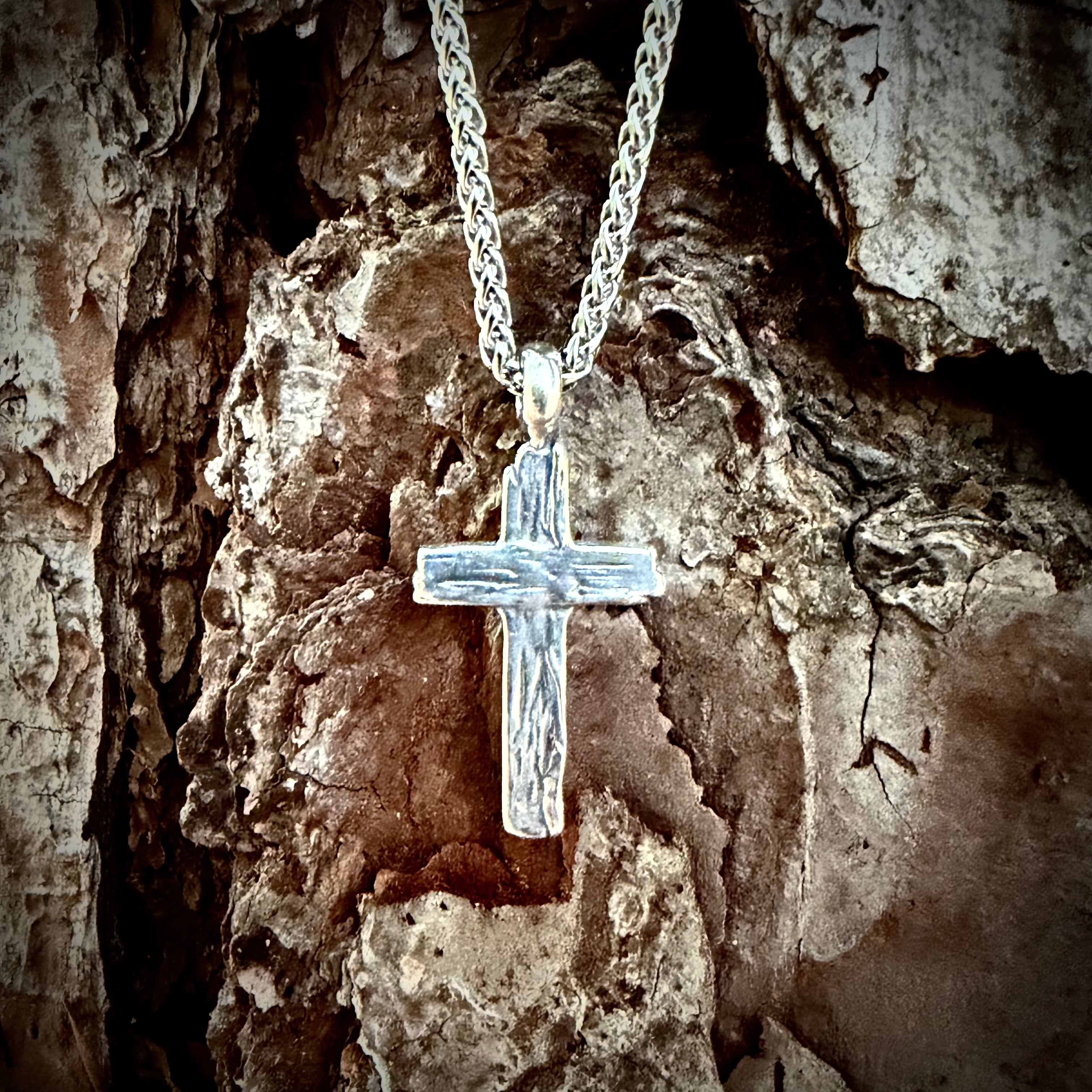 *NEW RELEASE - The Weathered Cross - Sterling Silver
