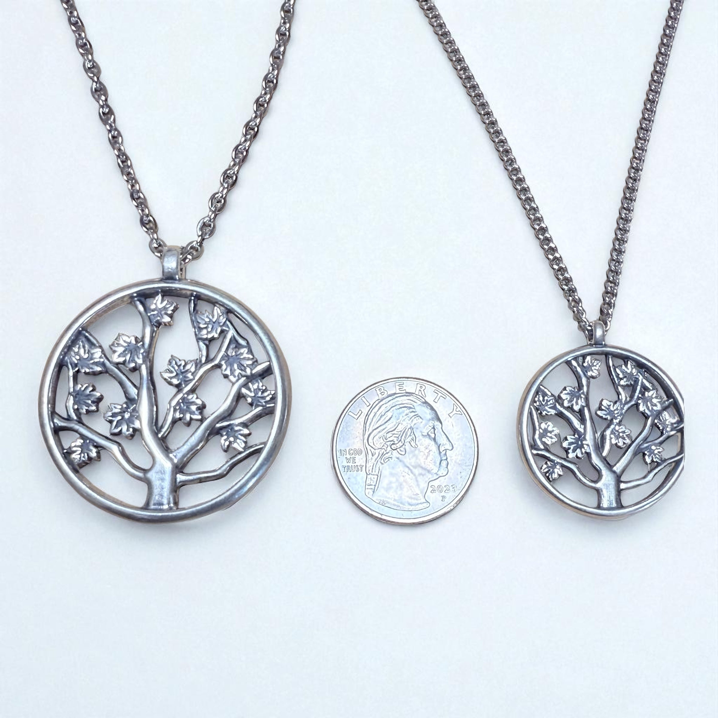 Tree of LIFE Necklace - Sterling Silver