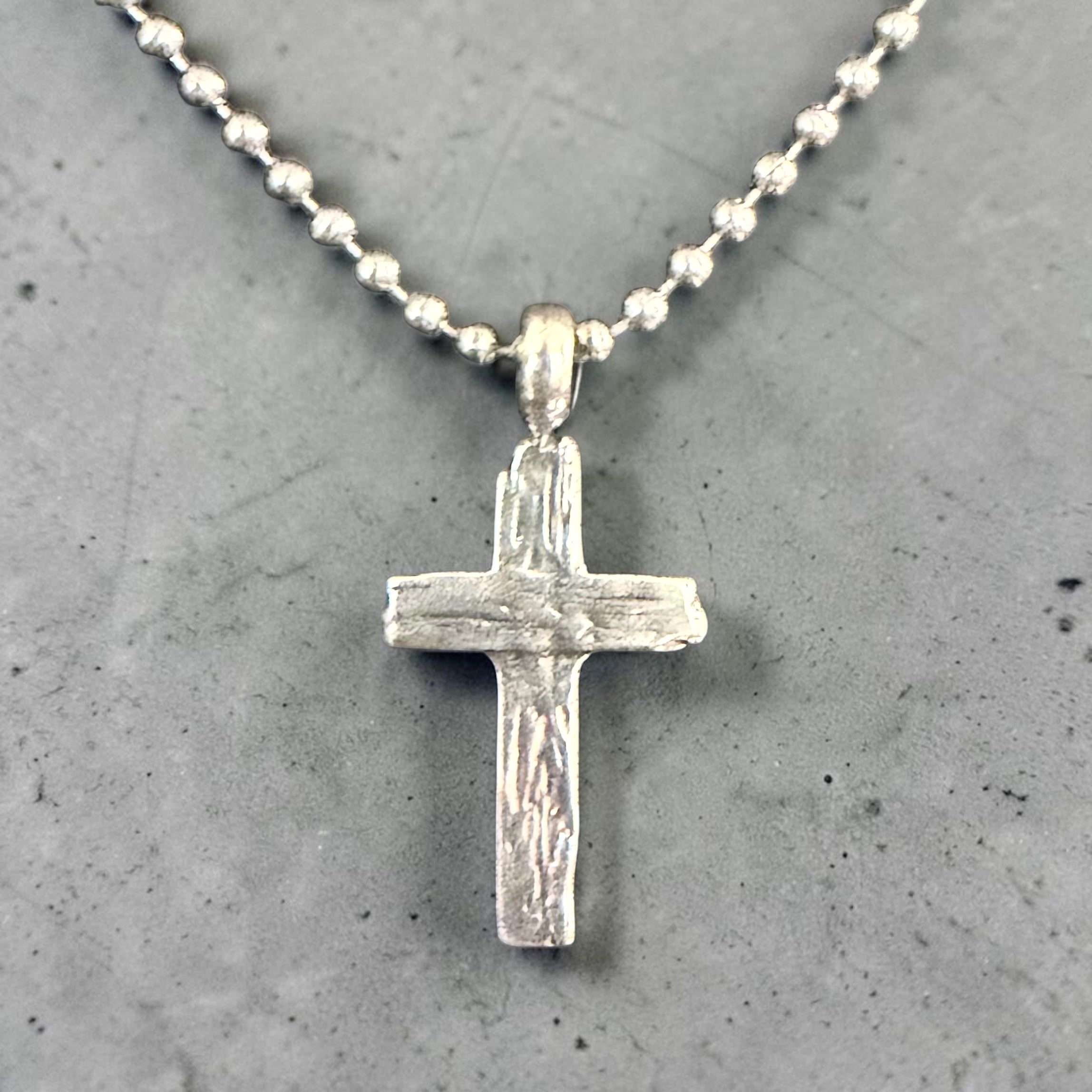 *NEW RELEASE - The Weathered Cross - Sterling Silver