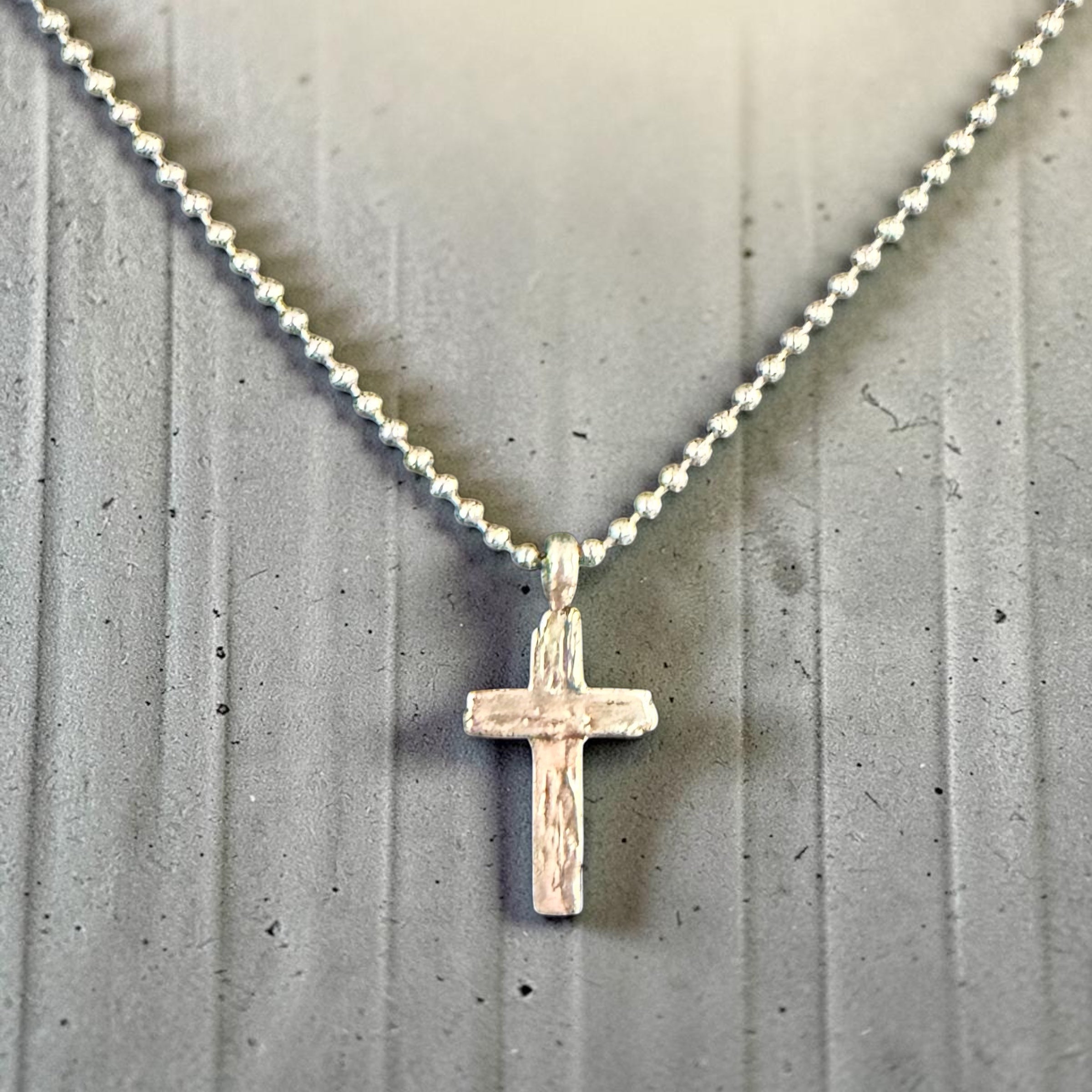 *NEW RELEASE - The Weathered Cross - Sterling Silver