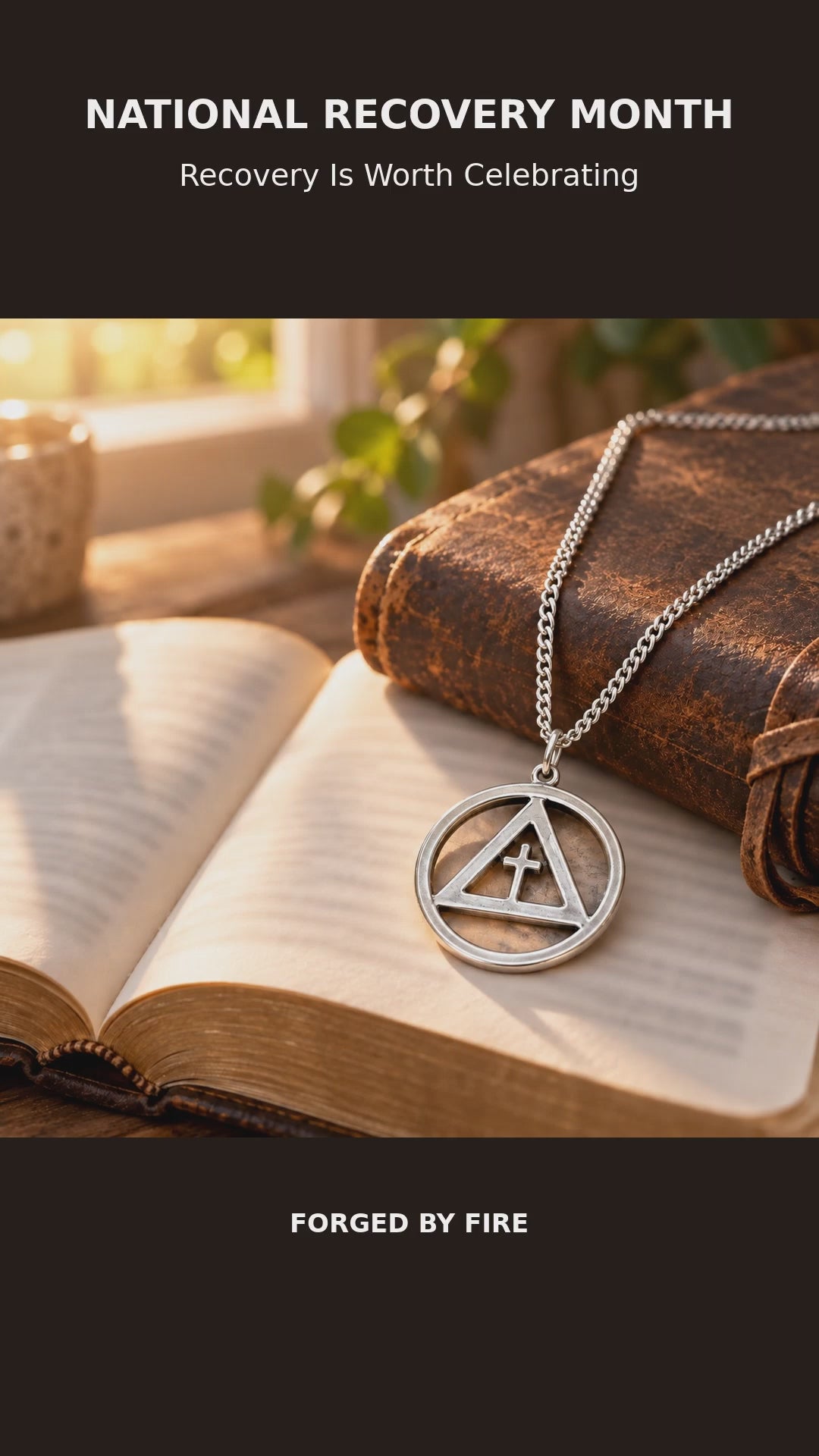 *NEW RELEASE - Sobriety Necklace - Sterling Silver