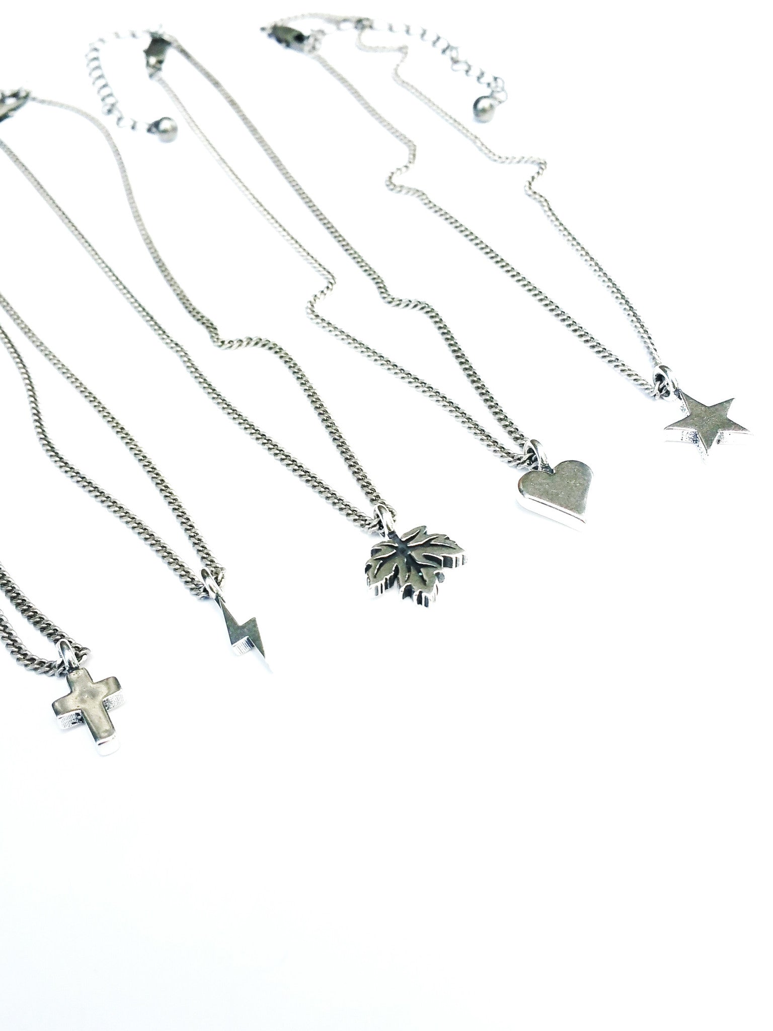 Star of Honor Necklace - Sterling Silver Choker Charm