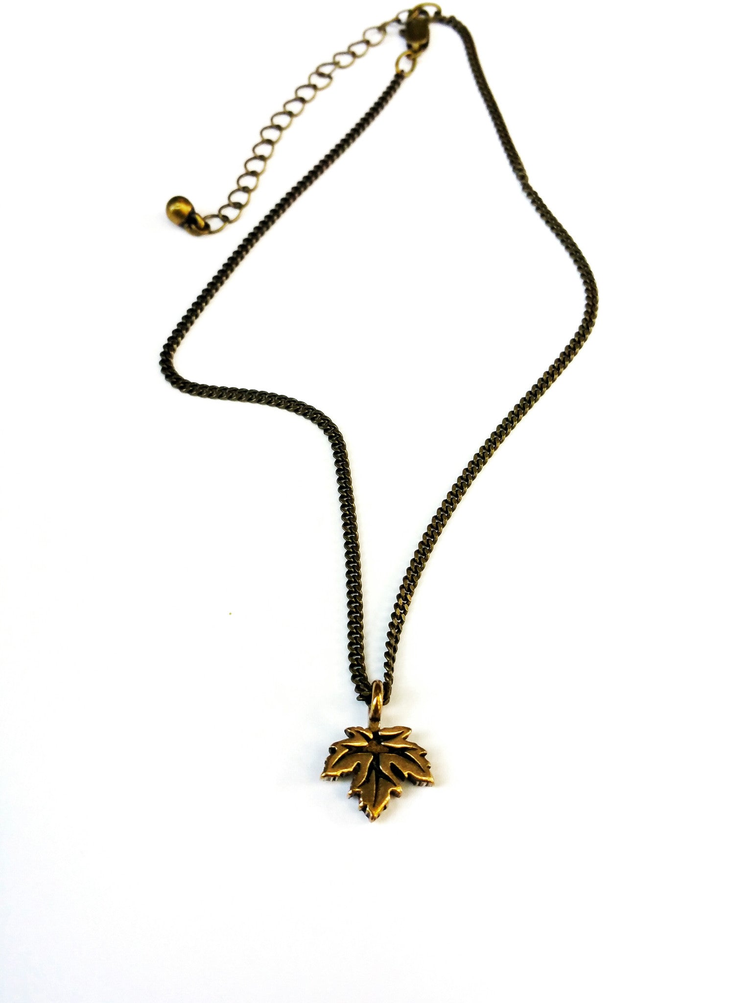 Leaf of Life Necklace - Red Bronze HONOR EMBLEM Jewelry Choker