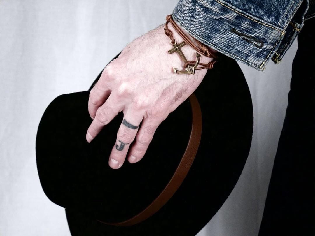 Hold Fast Handmade Anchor Bracelet - Bronze DBD CO. USA